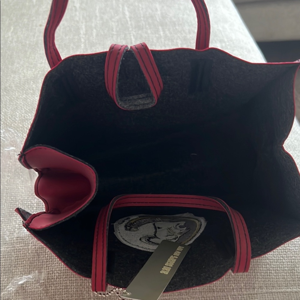 Alan Stuart Maroon Tote with Seminoles Emblem - Picture 7 of 10